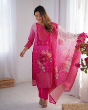Beautiful Chanderi Silk Top And Bottom With Dupatta For Wedding  Reception