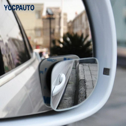 2Pc Car-styling Blind Spot View Mirror Auto Car Rear Extra Wide Angle Adjustable