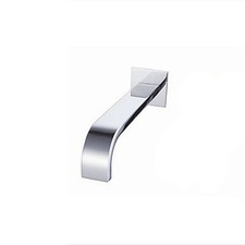 Extra Long Brass Square Bathtub Mixer Tap Shower Tub Spout Filler Faucet Chrome