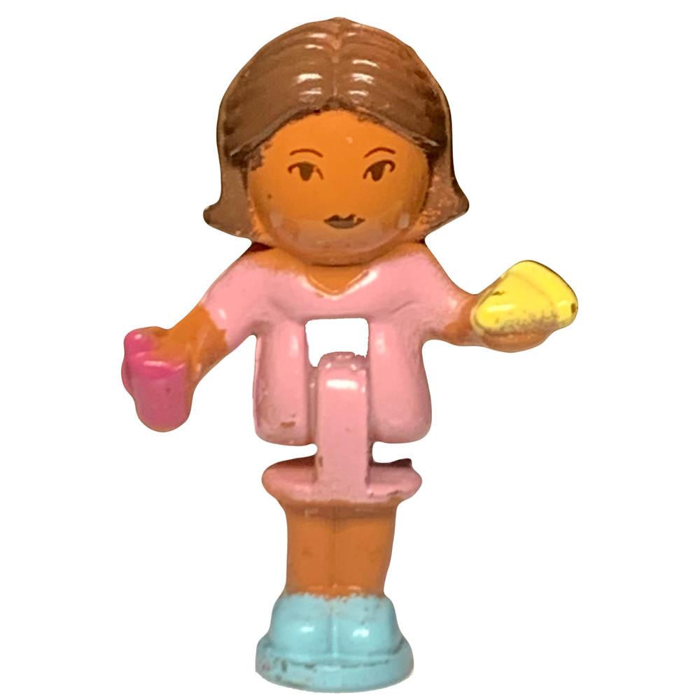Vintage Polly Pocket Replacement Torry Doll - Pollyville Pizzeria 1993