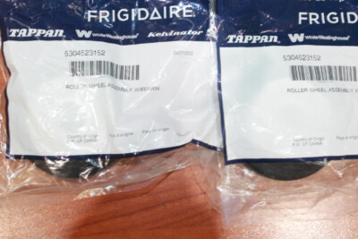 FRIGIDAIRE 5304523152 (SET OF 4) ROLLER WHEEL | eBay