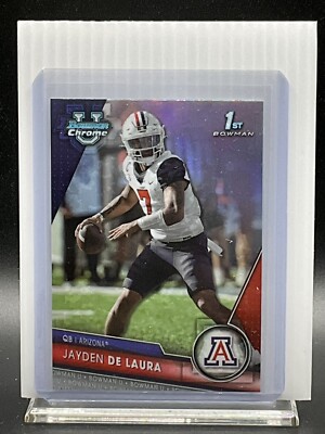 Jayden De Laura 2023 Bowman Chrome U Silver Refractor #30