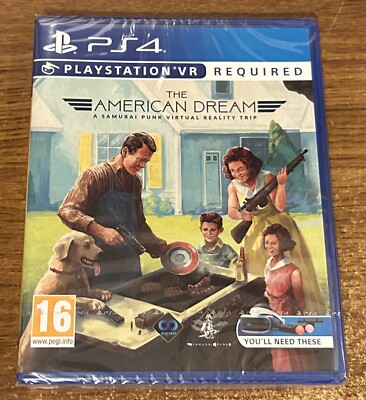 PLAYSTATION 4 VR - AMERICAN DREAM: Samurai Punk GAME Complete NEW Sealed PS4
