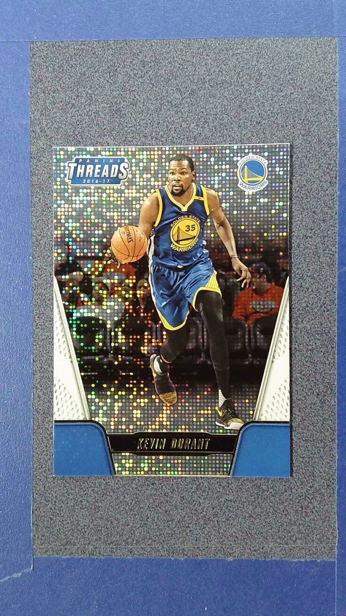 2016-17 Panini Threads KEVIN DURANT #50 Dazzle Golden State