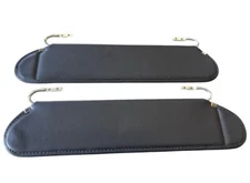 Fit's Jeep CJ - YJ Scrambler Wrangler 72-95 Sun Visors Dark Gray Charcoal Pair