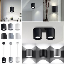 LED Decken Pendel Strahler Arbeits Zimmer Wand Spot Lampe Hänge Aufbau Leuchte