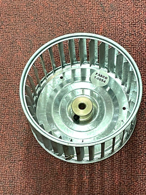 FASCO Blower Wheel, 1-6044, 5/16'' Bore, 5000RPM, CW, 3-3/16''D x 2''W