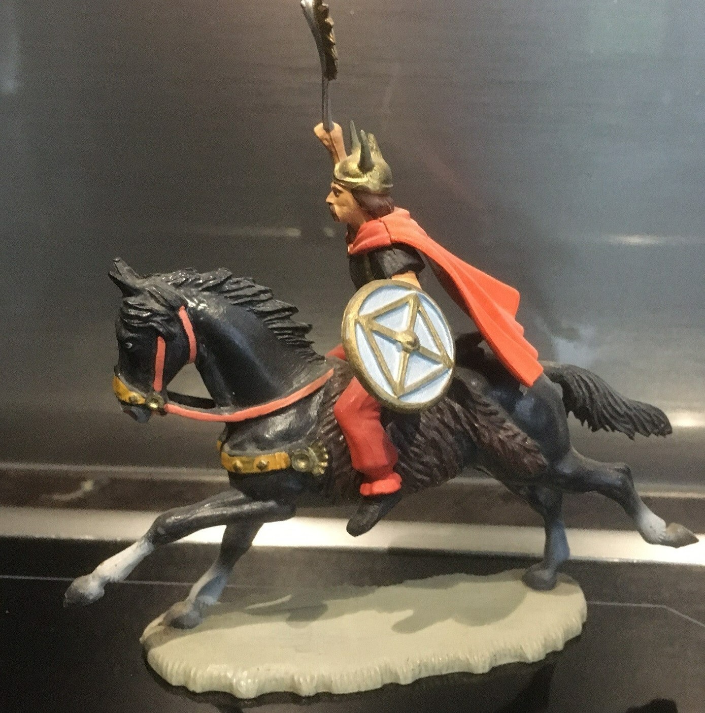 4 cavaliers STARLUX GAULOIS FIGURINES collection SOLDATS comme