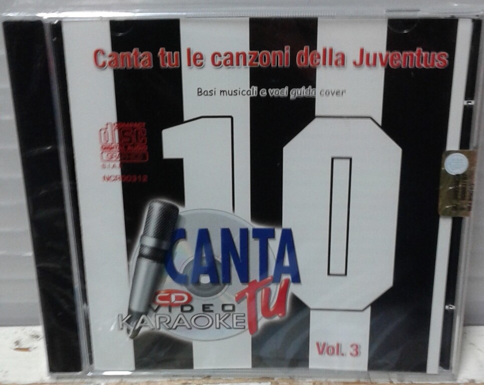 CANTA TU - CD  " CANTA TU LE CANZONI DELLA JUVENTUS  VOL.3