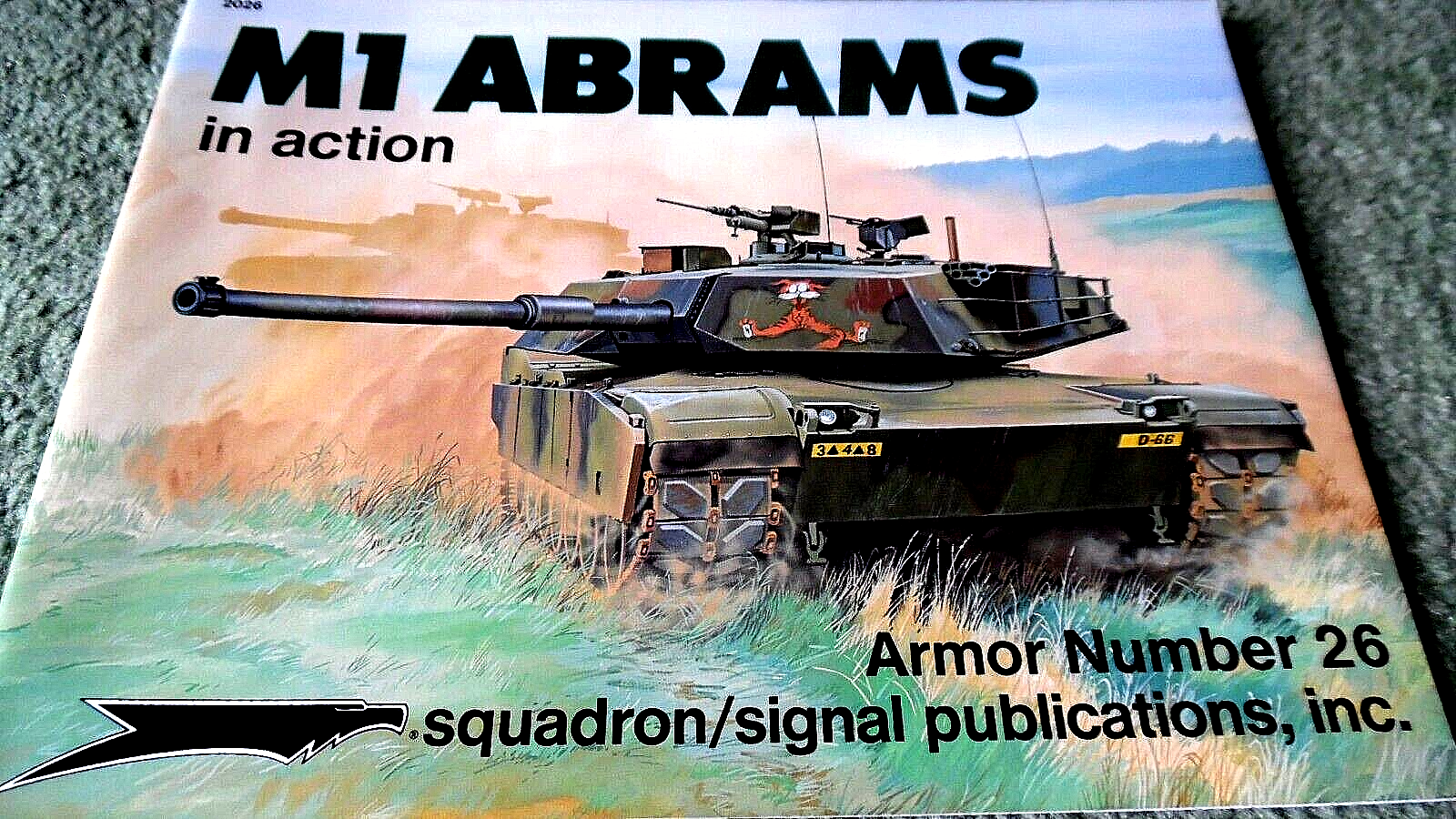 SQUADRON/SIGNAL ARMOR #26:  M1 ABRAMS IN ACTION (1989) #2026