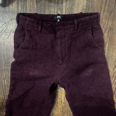 Stussy Wool Trousers Size 34 Brand New On Stussy Website For 250 