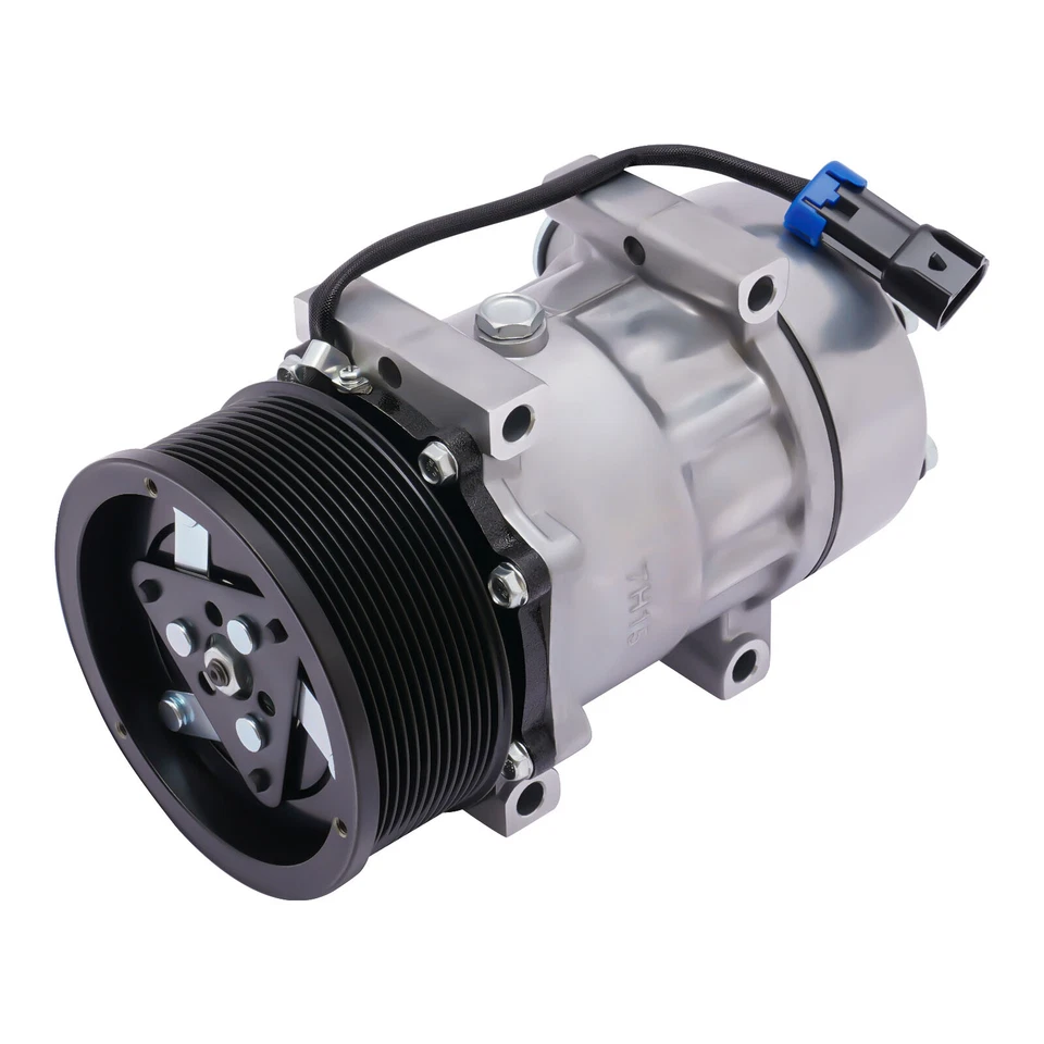 Компрессор переменного тока подходит для 2008 2009 2010 Peterbilt 388 F696003151 F69-6003-151 12 В - Изображение 2 из 4