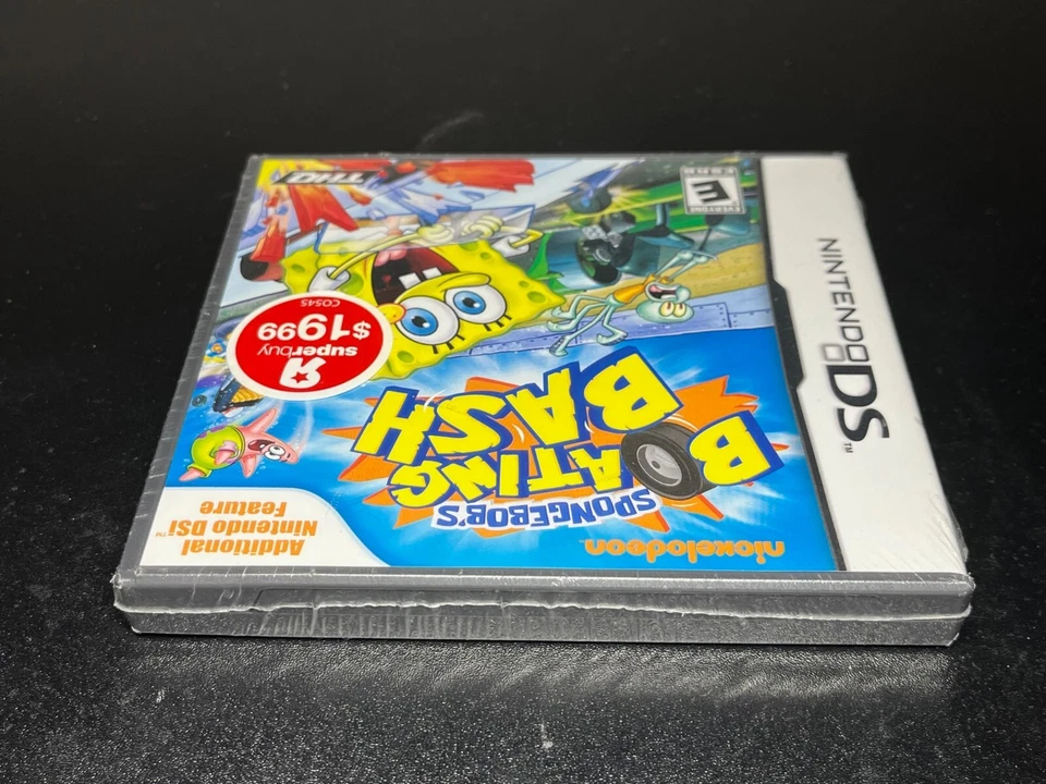 SPONGEBOB BOATING BASH NINTENDO  DS 🔥Fast Shipping🔥New Sealed ~ - Image 2 of 3