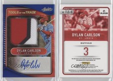 2022 Panini Absolute Spectrum Blue /75 Dylan Carlson #TTJS-DC Auto