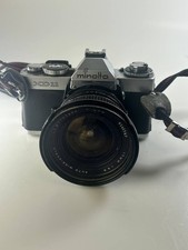 UNTESTED AS-IS: Minolta XD11 35mm SLR Camera - w/ RARE Vivitar 17mm f/3.5 Ultra-