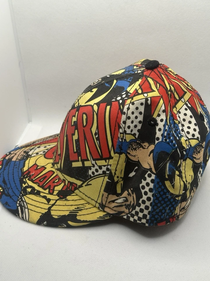 Marvel Wolverine AOP Bioworld Hat Small / Medium 2009 All Over Print Cap (H1) - Image 4 of 4