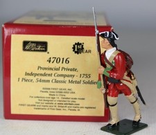 BRITAINS The Redcoats-Provincial Private-Independent Company 1755 Set 47016