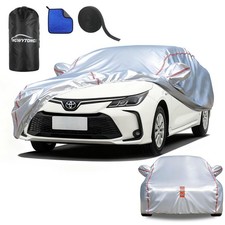 Car Cover Waterproof All Weather for Toyota Corolla 1991-2025,All-Around Fast...