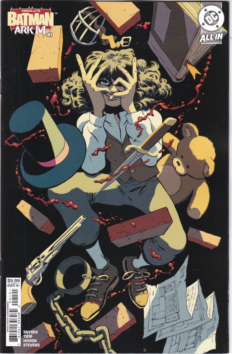 ABSOLUTE BATMAN ARK M #1 NM+ Rodriguez VARIANT Cover #B MAD HATTER