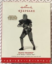 Hallmark Keepsake Star Wars  Rogue One Death Trooper 2016 Ornament   NIB