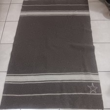 Autentica coperta vintage ufficiale esercito italiano 100% lana 66x43