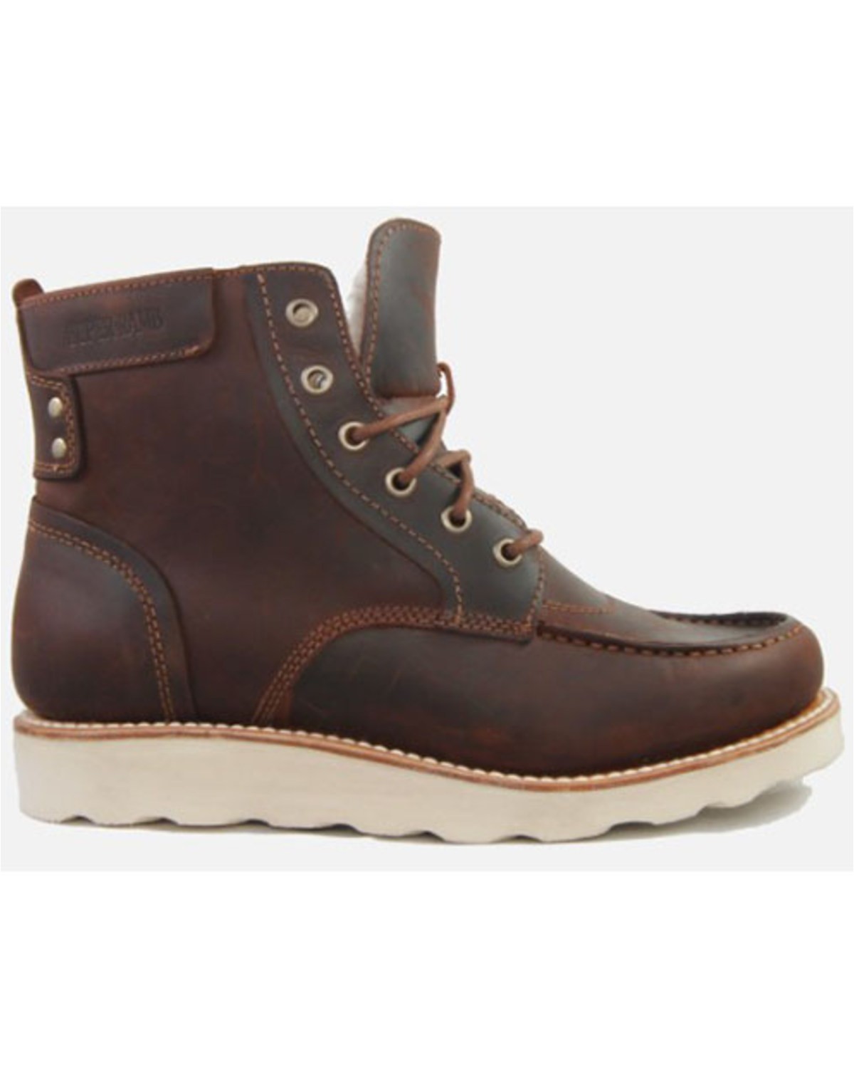 Superlamb Men's Dzo Work Boot - Composite Toe Brown 12 B