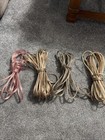 ASSORTED MISC AUDIO ELECTRONIC SPEAKER WIRE LOT OF 4  MONSTER & MISC BRANDS — photo 1