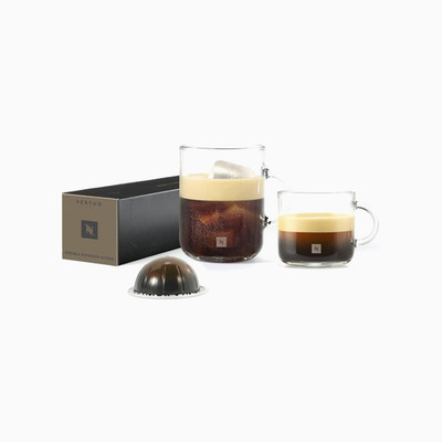 Nespresso Vertuo Double Espresso Scuro Pods Dark Roast Coffee (100 Capsules New)