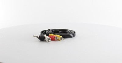 Genuine Sony Handycam A/V Stereo Cable - 3.5mm Male to RCA Male