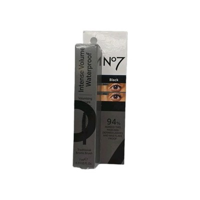 No7 Intense Volume Waterproof Mascara 7ml - SHADE - Black