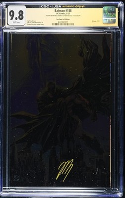 DC Comics Batman #158 Hush 2 CGC 9.8 Signed Martinez Fan Expo Exclusive Variant