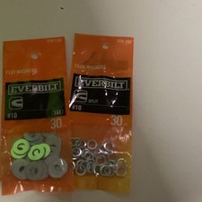Everbilt #10 SAE flache Unterlegscheiben verzinkt 30er-Pack MPN 208036 529705