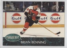 1992-93 Parkhurst Brian Benning #125 1dm1