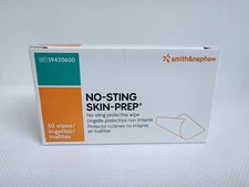 Smith & Nephew No-Sting Skin Prep Wipes Box Of 50 Count (59420600)