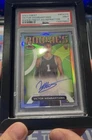 2023-24 Topps Finest Refractor Victor Wembanyama RC Rookie ON CARD AUTO PSA 9