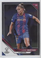 2021-22 Topps Chrome UEFA Women's Champions League Lieke Martens #1 Rookie RC