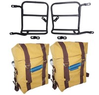 Sand GepäCktasche Beutel Mit Passform FüR Royal Enfield Neu Klassisch Reborn 350