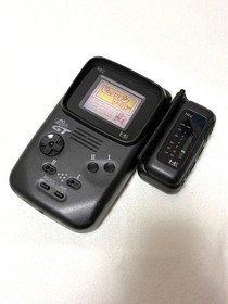 NEC PC Engine GT Handheld Console Black NTSC-J Serviced w/TV Tuner from JAPAN