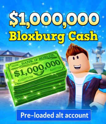 1M BLOXBURG CASH |  READ DESCRIPTION+IMAGES | FAST DELIVERY  