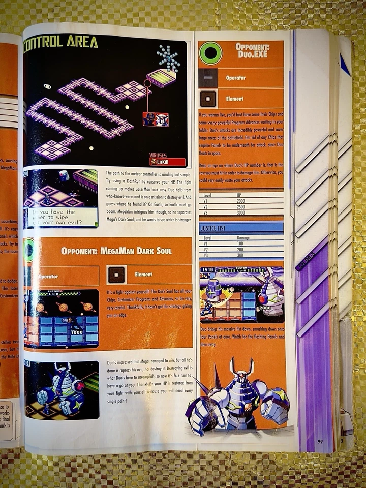 MegaMan Battle Network 4 Red Sun & Blue Moon - Official Strategy Guide (2004) - Image 3 of 4