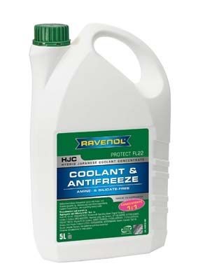 RAVENOL HJC Concentrate & Protect FL22 Kühlmittel Kühlerfrostschutz 5L Grün
