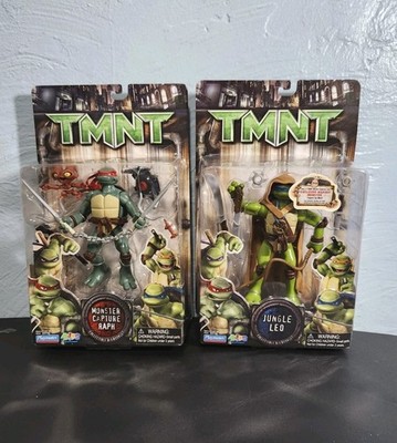 2007 Playmates TMNT Ninjas Turtles Jungle Leo/Ralf  Sealed Action Figure NEW GC