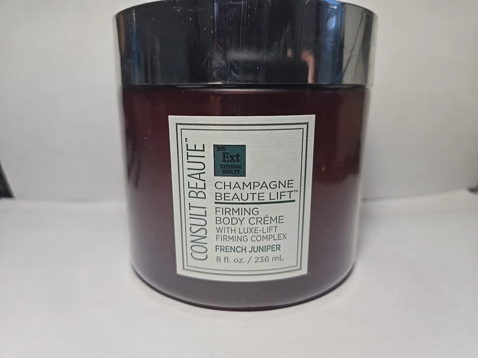 Crema corporal reafirmante Consult Beaute Champagne Lift enebro francés 8 onzas Foto 2 de 4