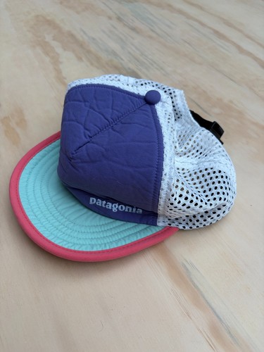 Patagonia duckbill shorty trucker hat purple orange seafoam green white unisex