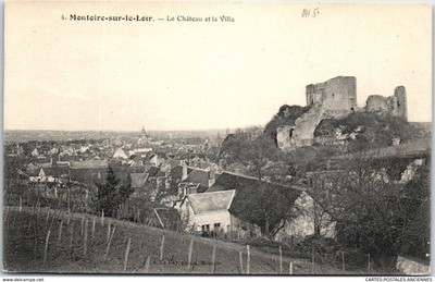 41 MONTOIRE SUR LE LOIR - le CHATEAU et la ville