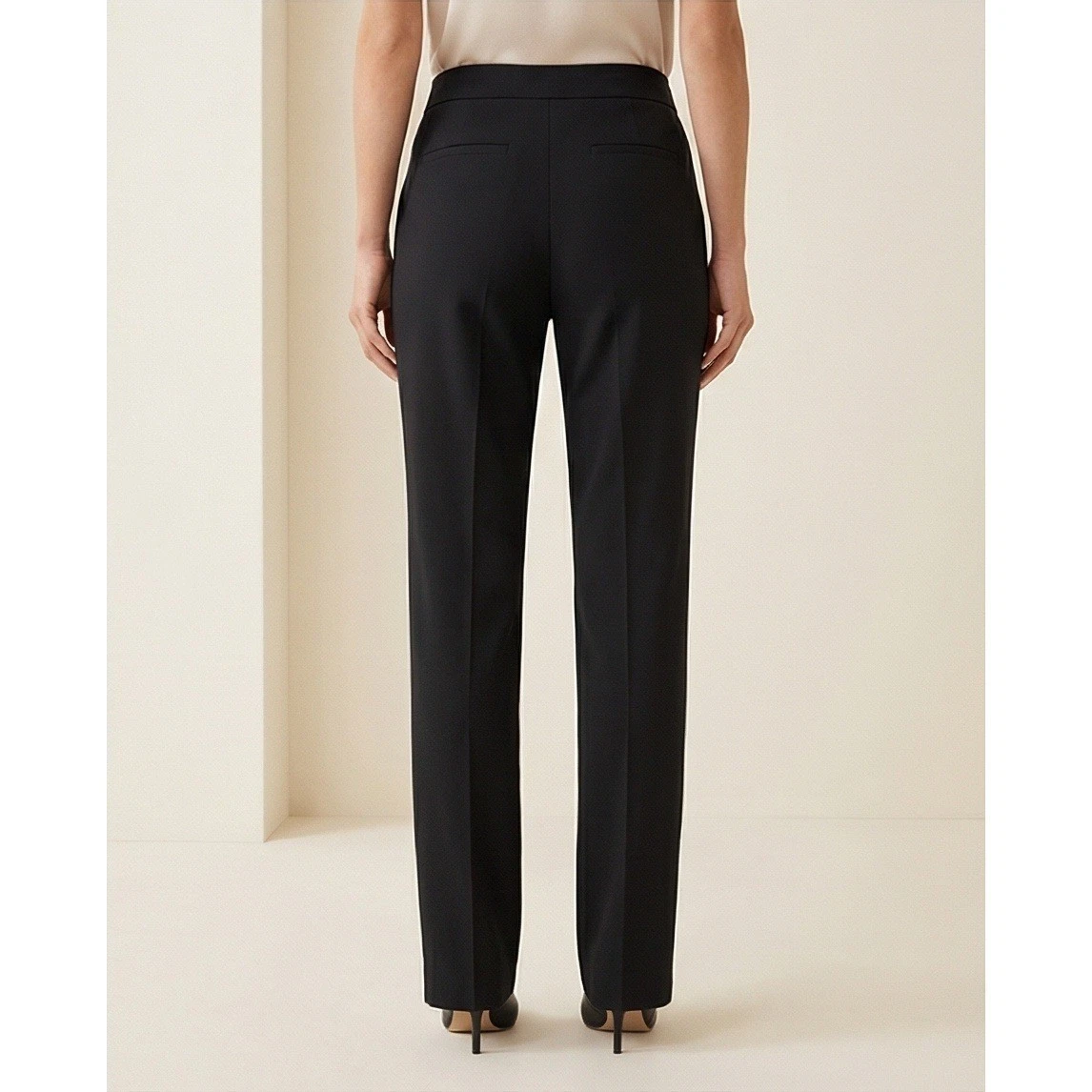 25+ Armani Collezioni Black Pants for Women for sale | Updated Oct