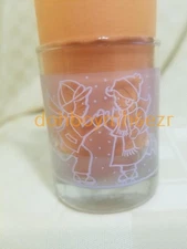 Vintage Hallmark Children Winter Fun Snow Candle Holder Christmas Votive