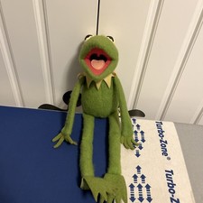 VIntage 1976 Fisher Price Toys KERMIT THE FROG Jim Henson Muppet Doll 850