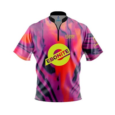 CUSTOM NAME Ebonite Entity Bowling Jersey Long & Short Sleeve Shirts