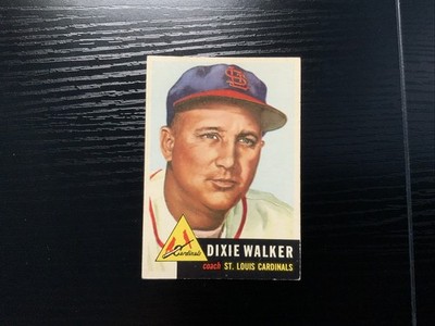 1953 Topps - Dixie Walker #190 (RC) NM-MT.    960
